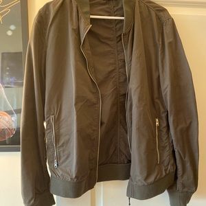 All Saints Bomber jacket medium (green)